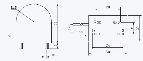 TR0107-2B Current Transformer Used for Common Protection